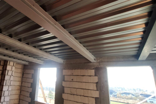 konstrukcja stalowa - zadaszenie